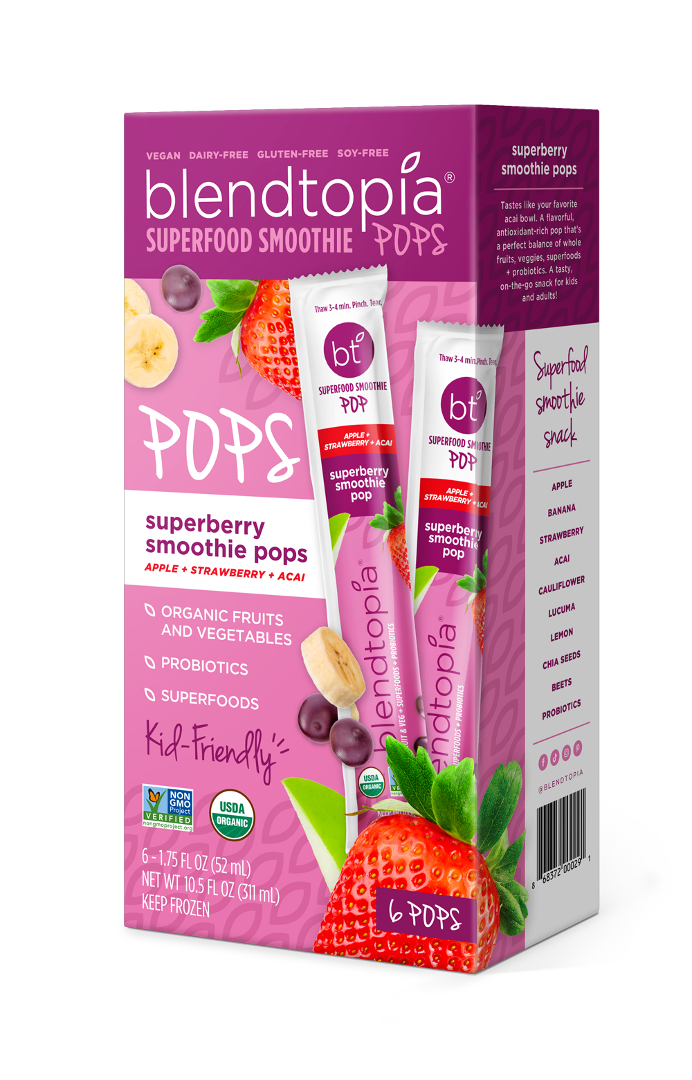 Blendtopia Superfood Smoothie Kit Review + Coupon! - Hello Subscription